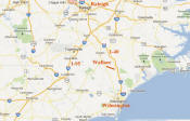 Wallace between Raleigh and Wilmington